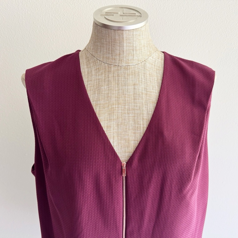 Ted Baker Burgundy Top - Picture 3 of 15